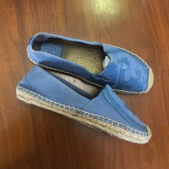 Tory Burch | Espadrille Flats Lonnie | Blue | Size 5.5 - Picture 3 of 5